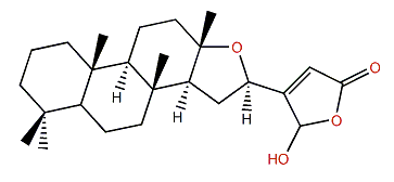 13,16-Epoxy-25-hydroxy-17-cheilanthen-19,25-olide